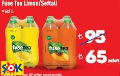 FUSE TEA LİMON/ŞEFTALİ SOĞUK ÇAY